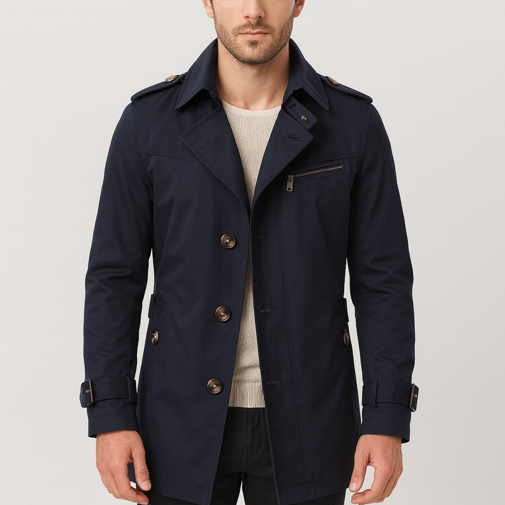 Nordori | Klassisk kort frakke med tidløst design