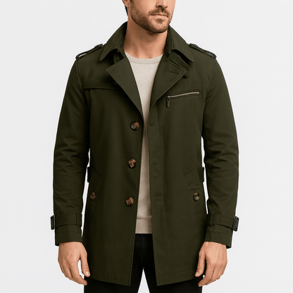 Nordori | Klassisk kort frakke med tidløst design