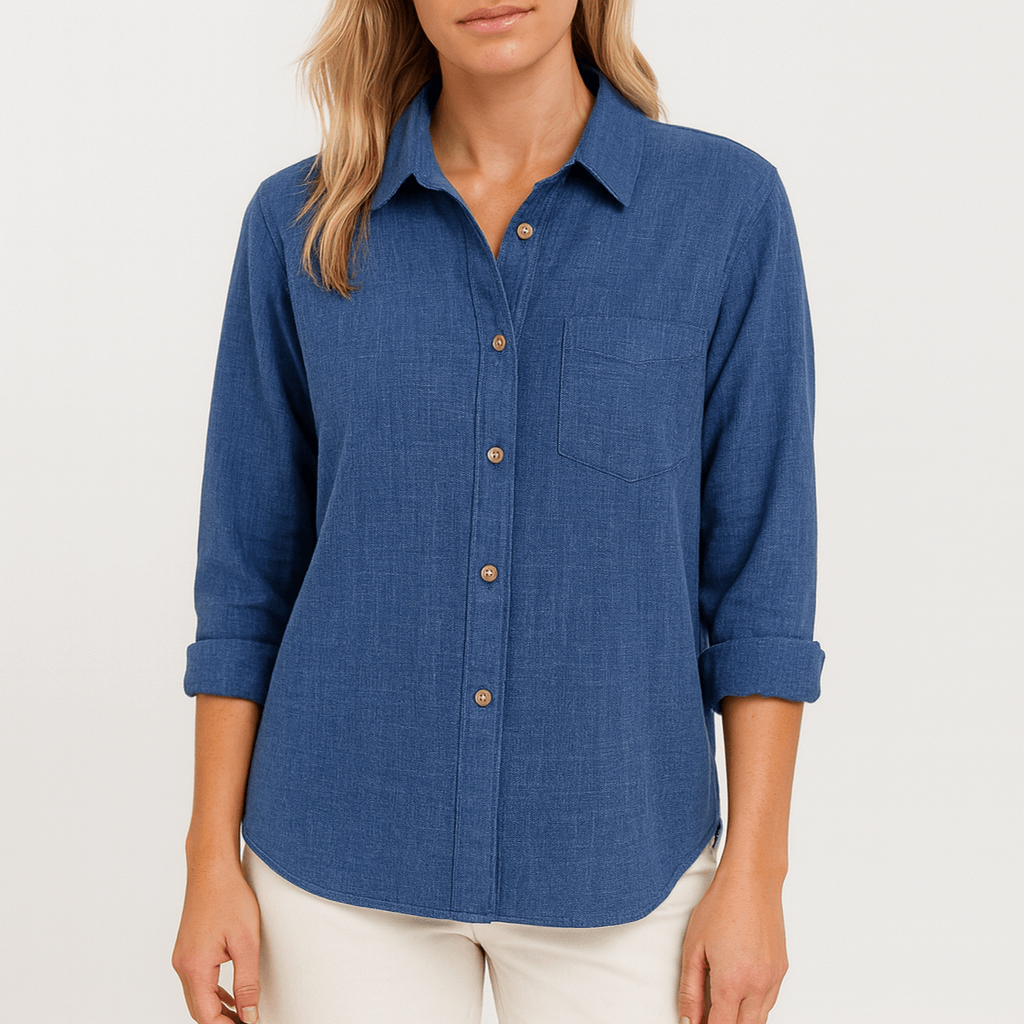 Nordori | Løs bluse i let og åndbart stof