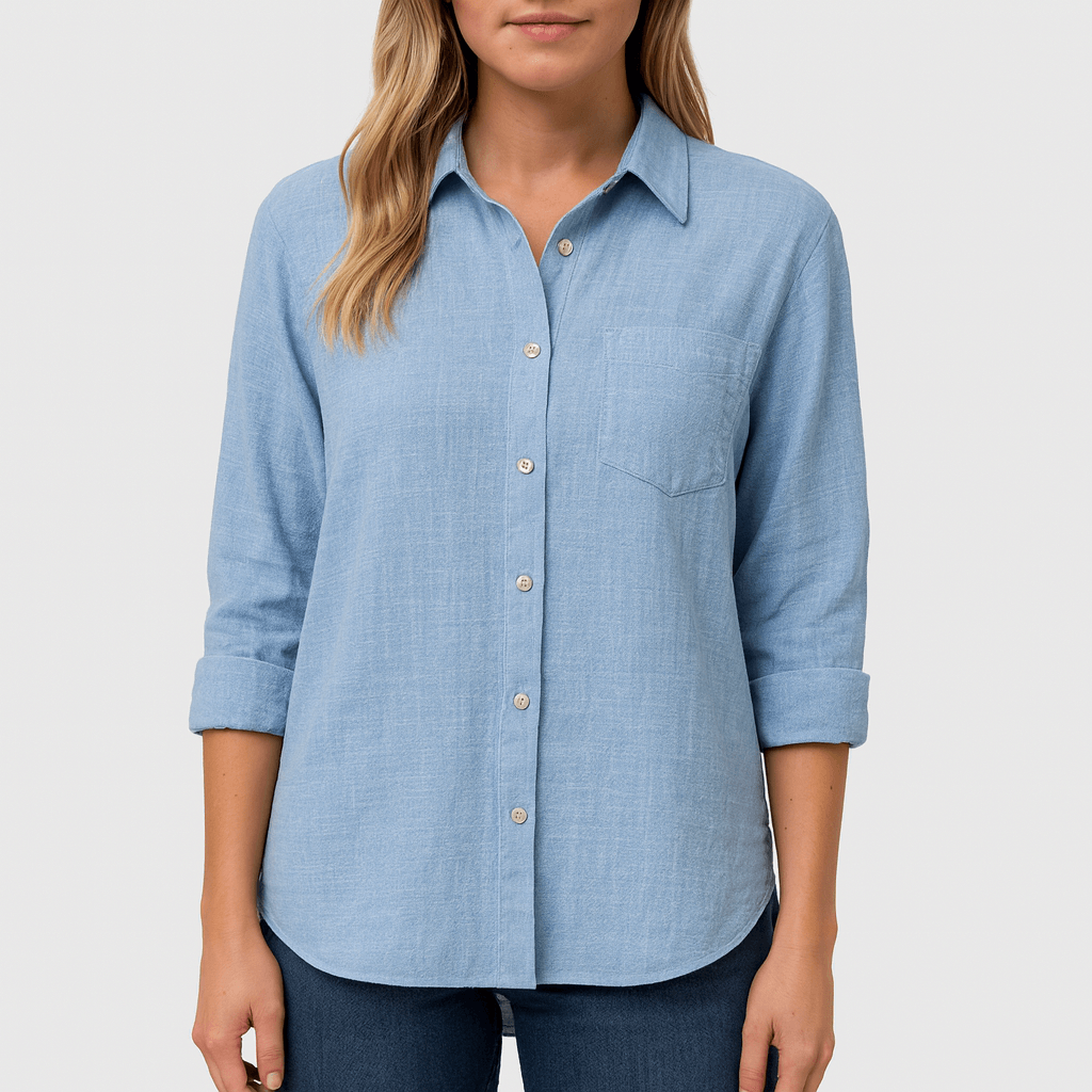 Nordori | Løs bluse i let og åndbart stof