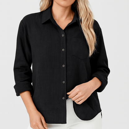 Nordori | Løs bluse i let og åndbart stof