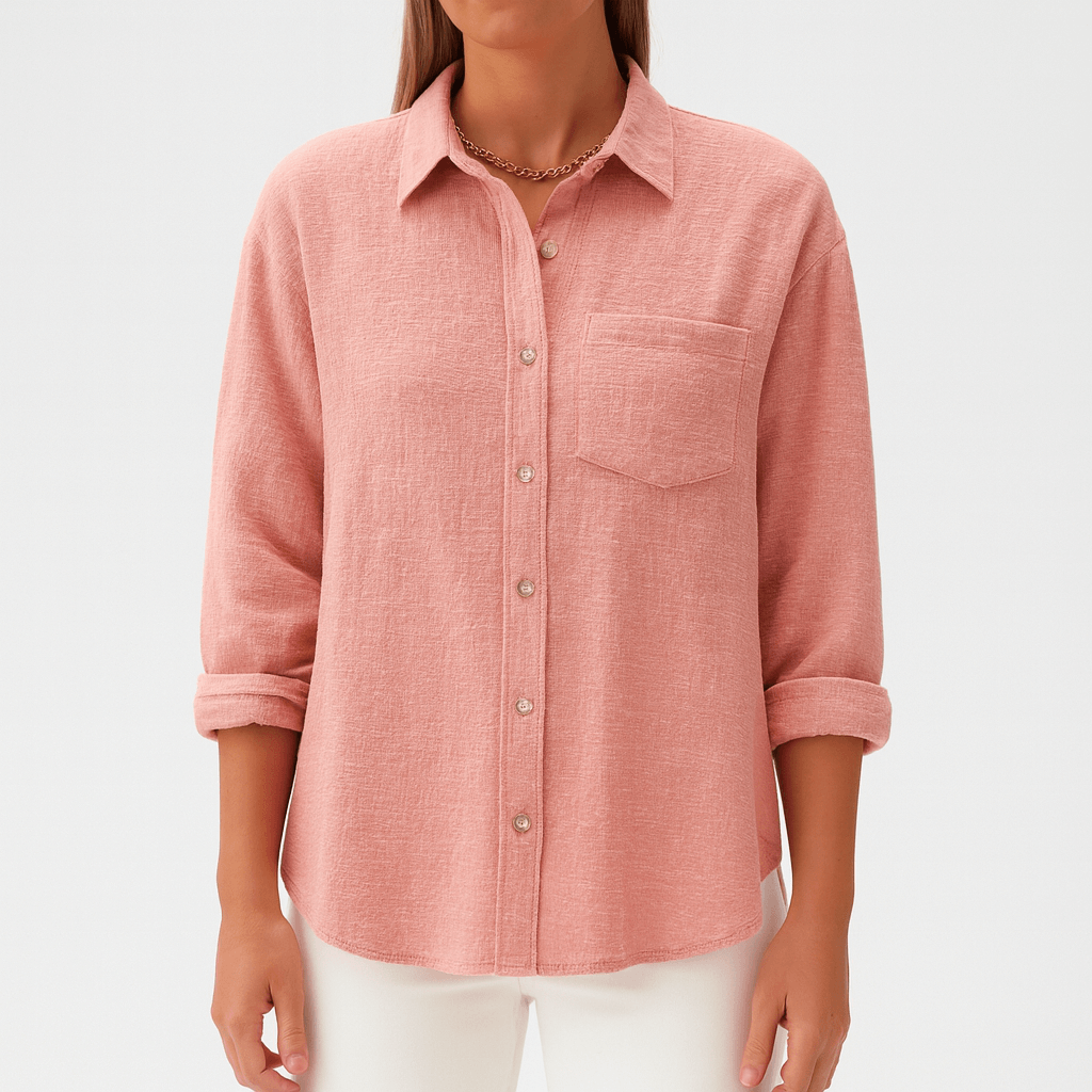 Nordori | Løs bluse i let og åndbart stof