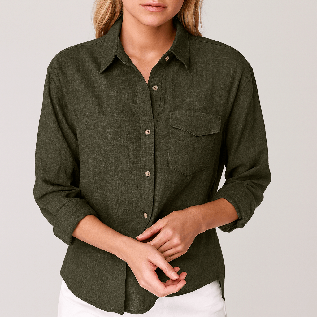 Nordori | Løs bluse i let og åndbart stof