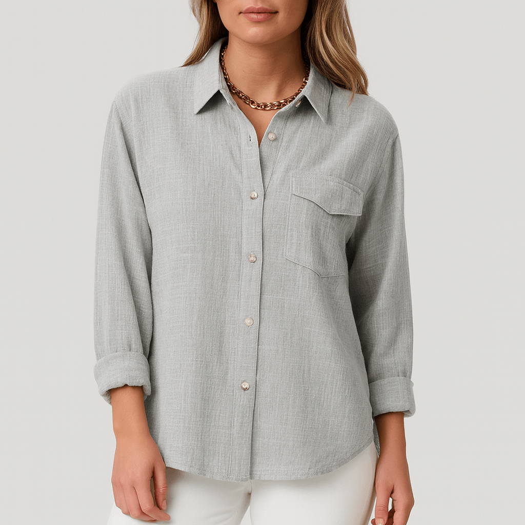 Nordori | Løs bluse i let og åndbart stof