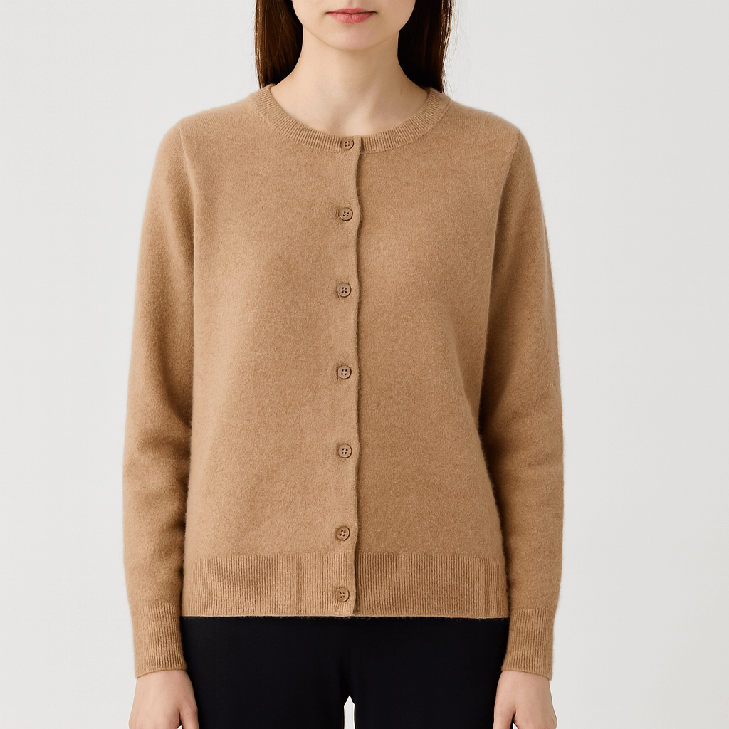 Nordori | O-neck cardigan sweater