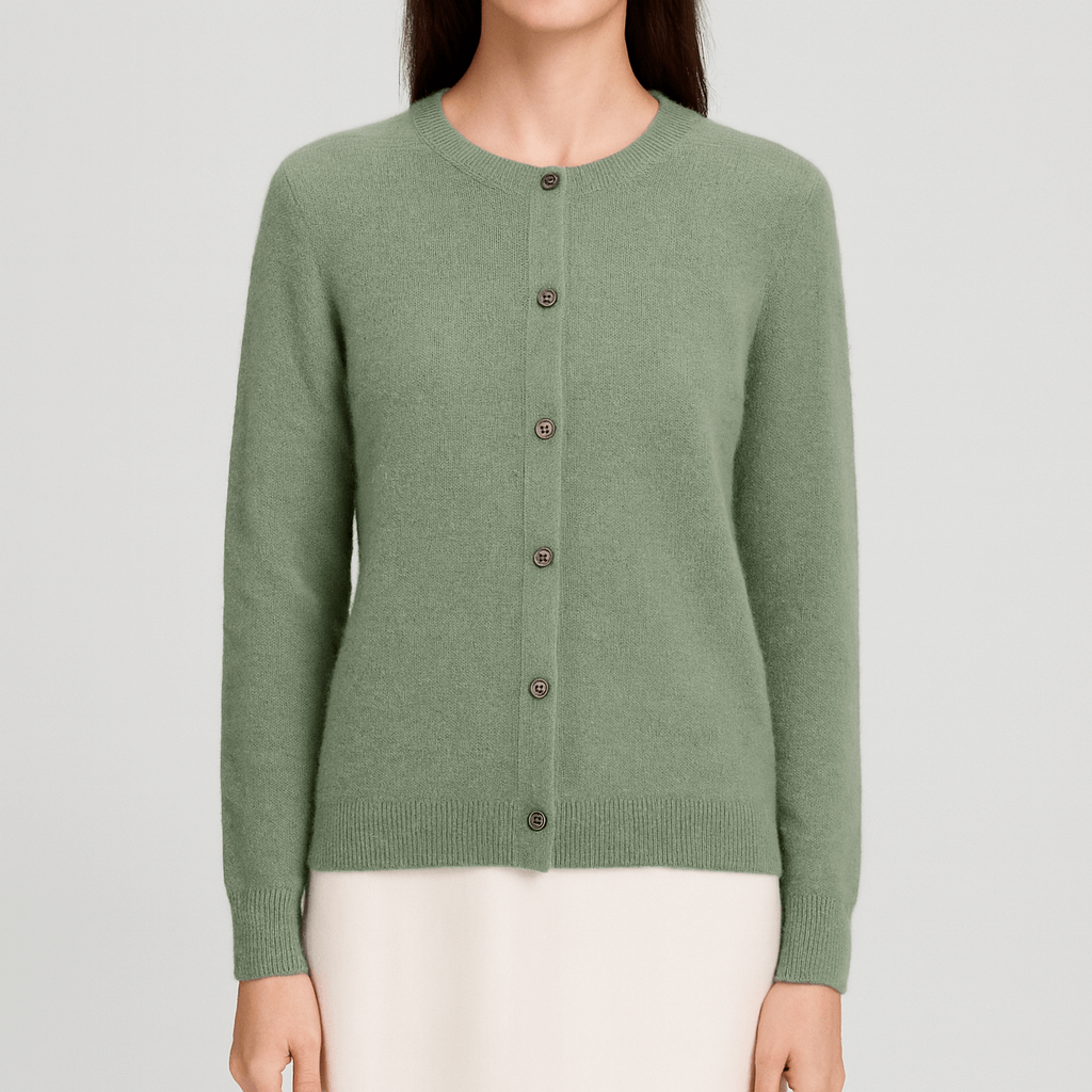 Nordori | O-neck cardigan sweater