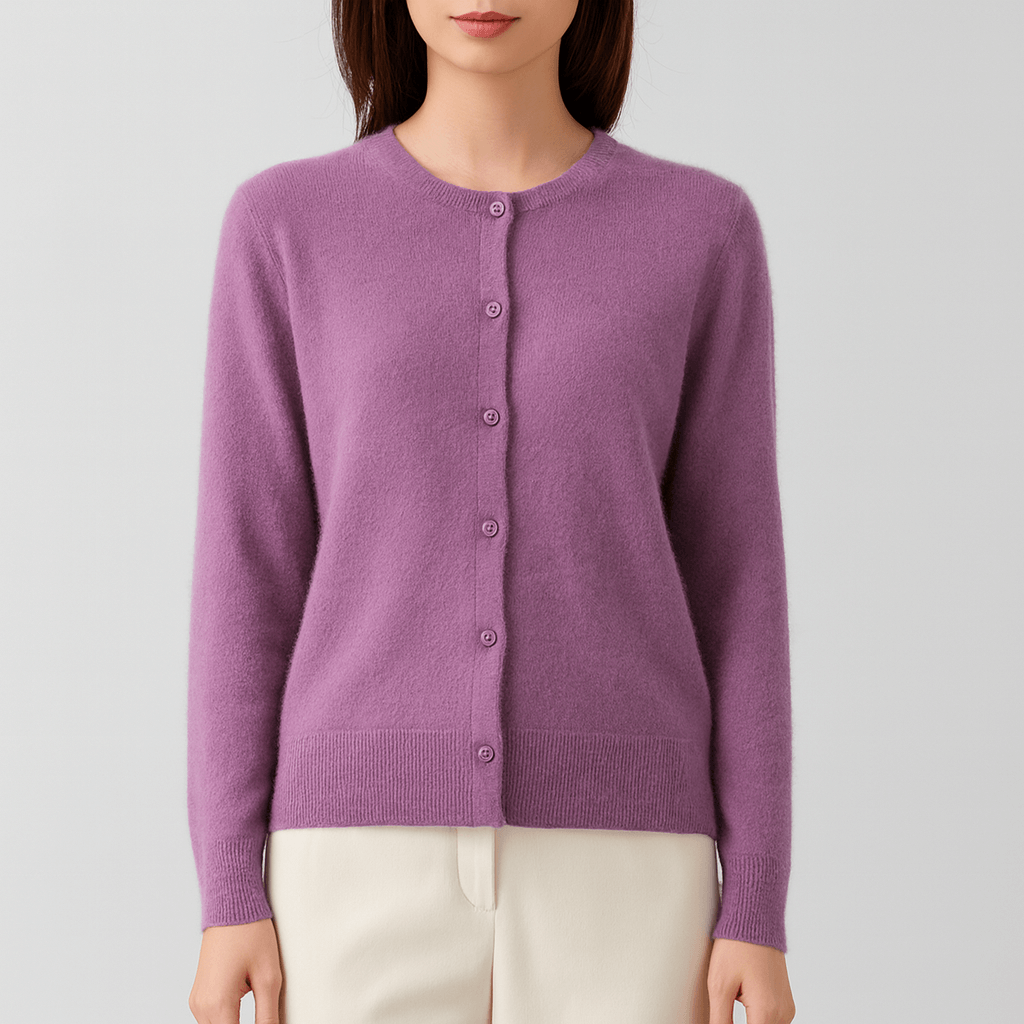 Nordori | O-neck cardigan sweater