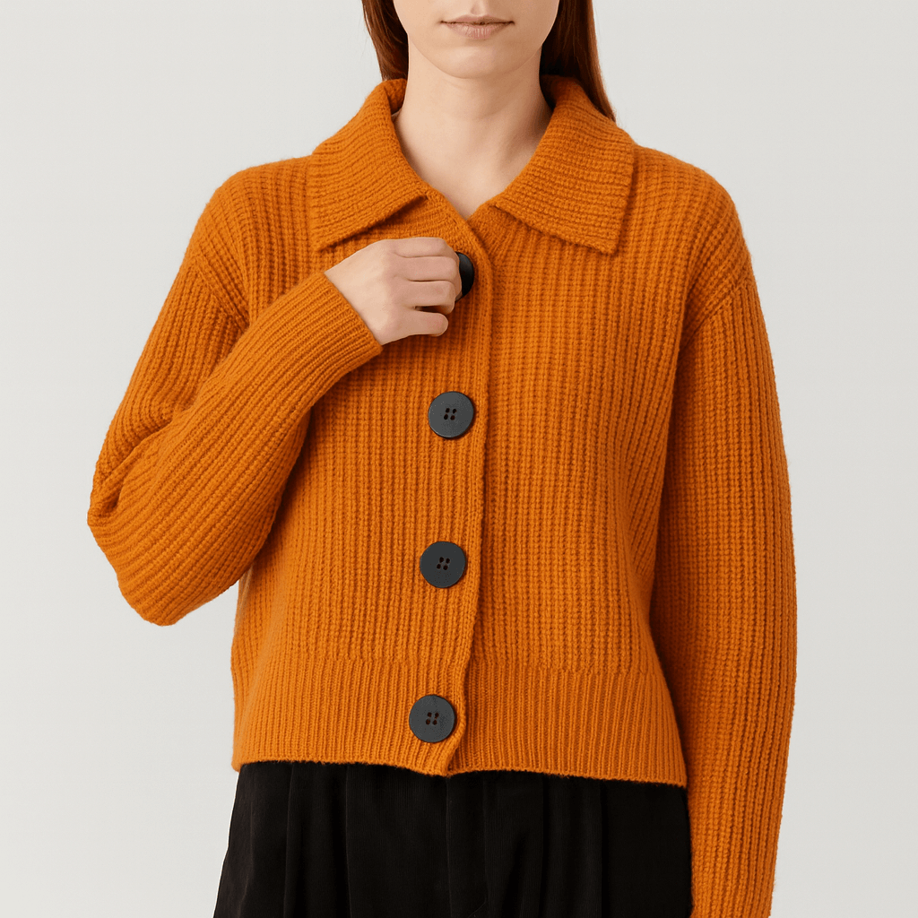 Nordori | Peter Pan krave strik cardigan