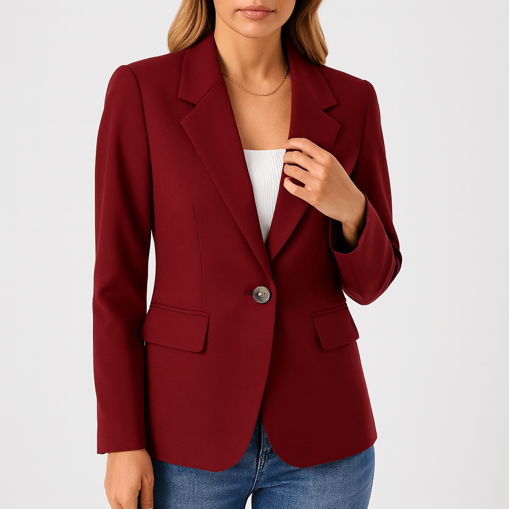 Nordori | Skræddersyet blazer med strukturerede skuldre