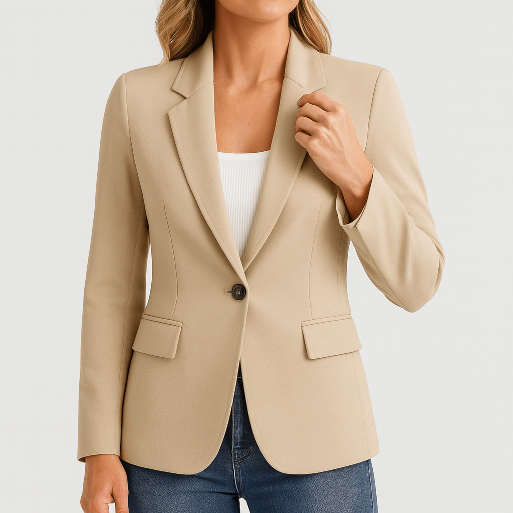 Nordori | Skræddersyet blazer med strukturerede skuldre