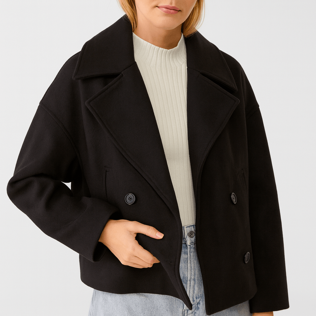 Norodori | Elegant uldfrakke med flatterende pasform