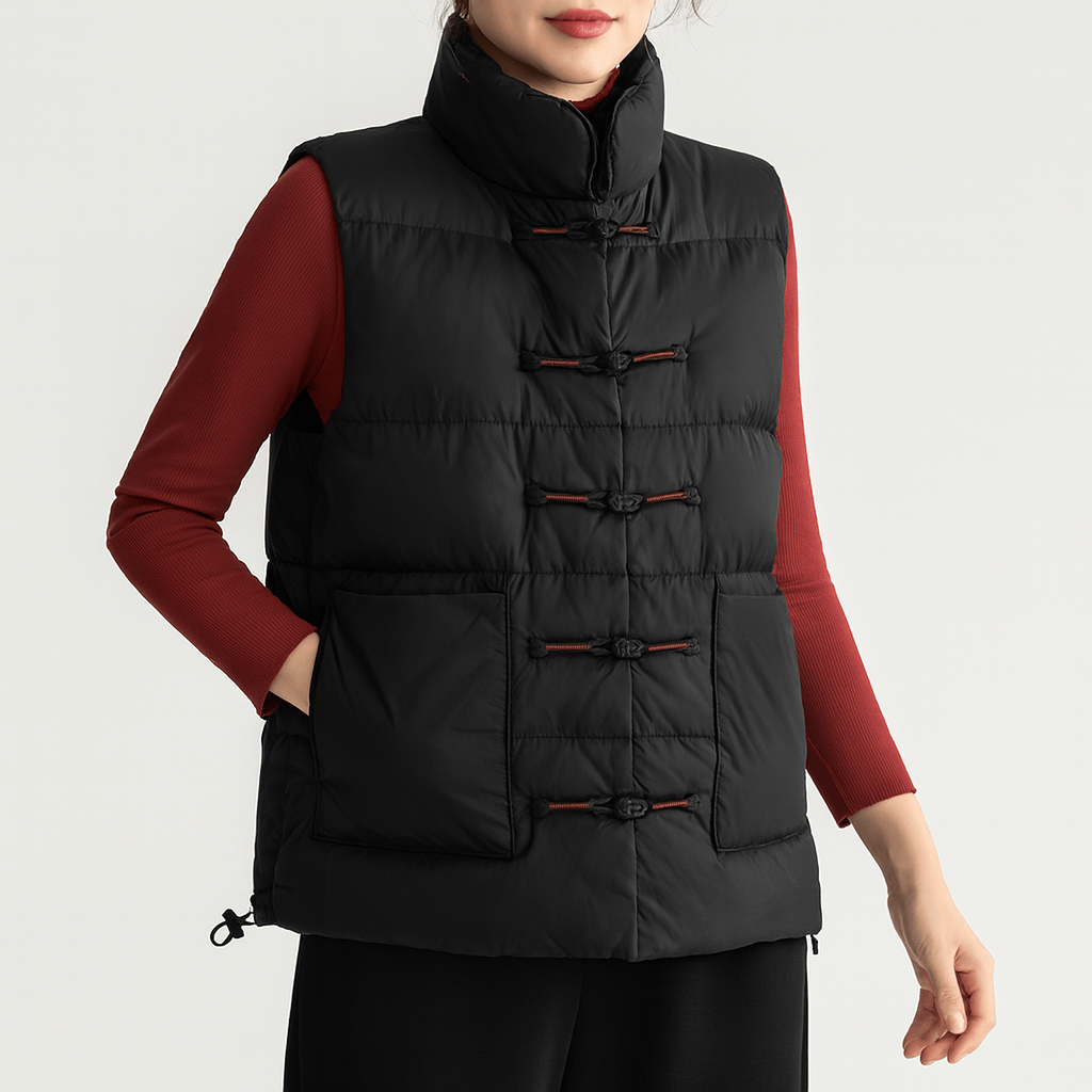 Nordori | Vnterpuffer vest med ståkrave