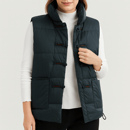 Nordori | Vnterpuffer vest med ståkrave