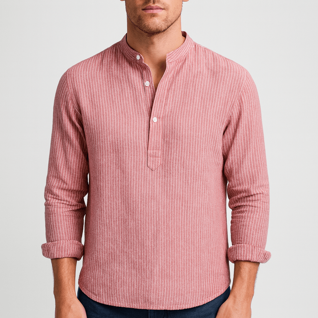 Nordori | Stribet langærmet skjorte