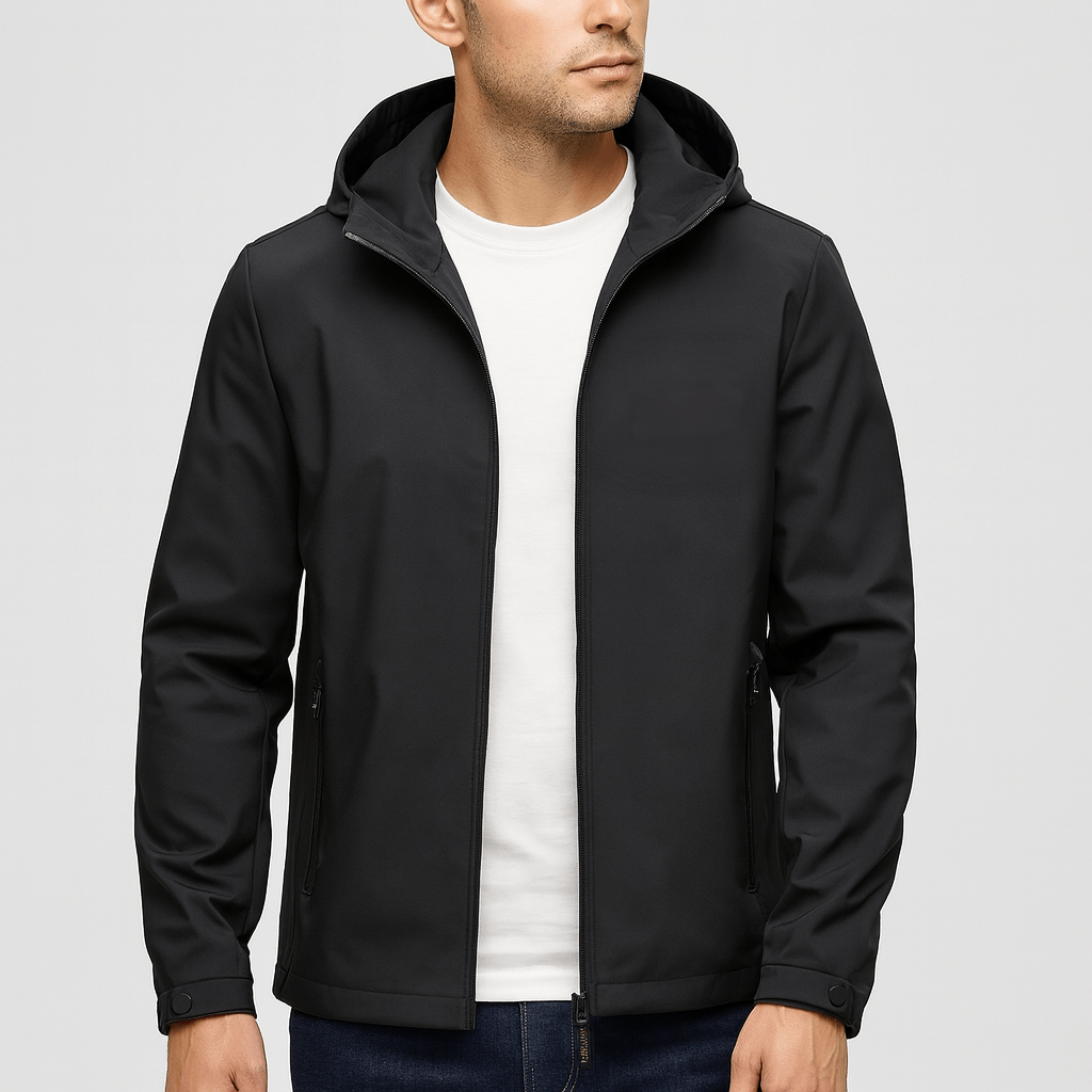 Nordori | Sporty vindjakke med hætte og lynlås