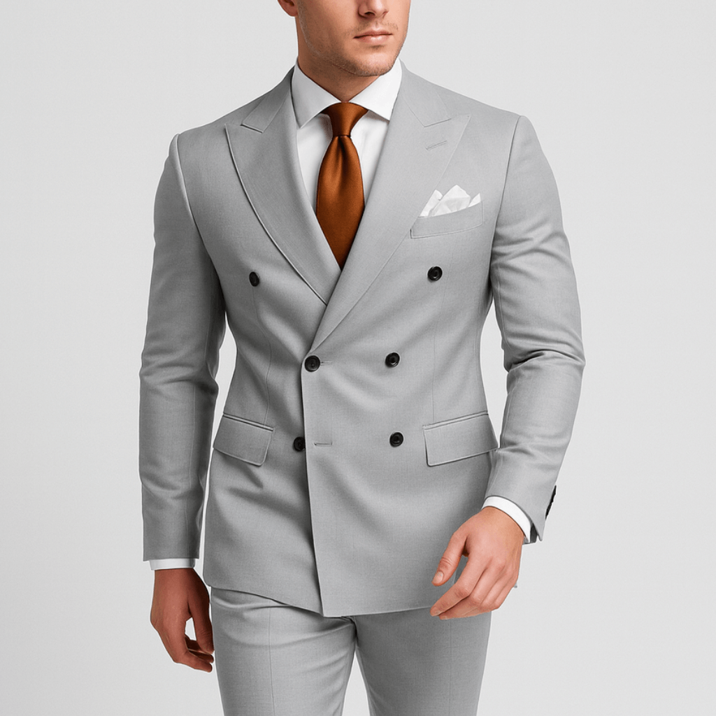 Nordori | Slim fit dobbeltradet jakkesæt