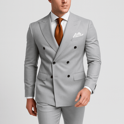 Nordori | Slim fit dobbeltradet jakkesæt