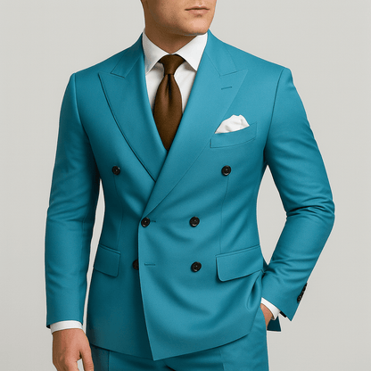 Nordori | Slim fit dobbeltradet jakkesæt