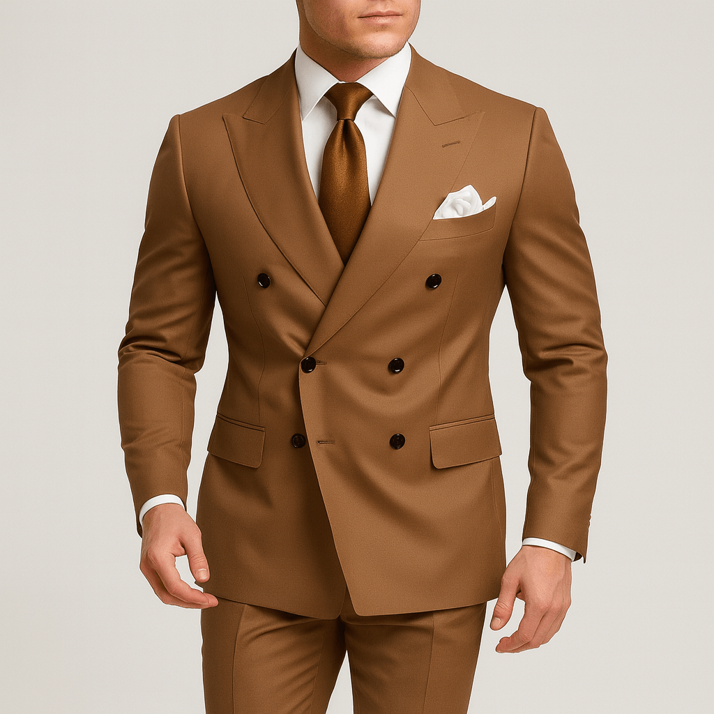 Nordori | Slim fit dobbeltradet jakkesæt