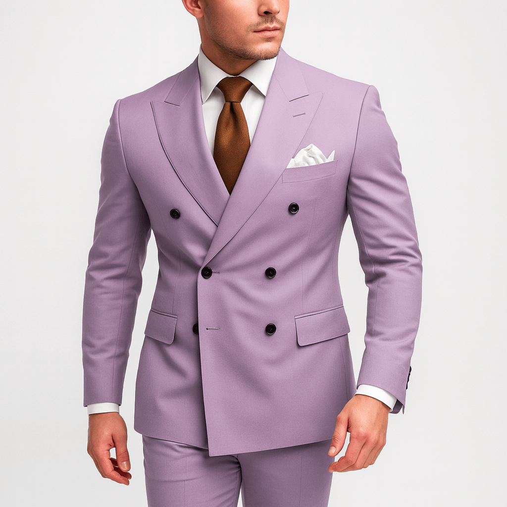 Nordori | Slim fit dobbeltradet jakkesæt