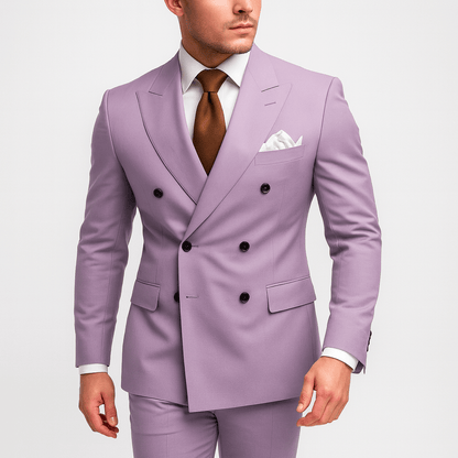 Nordori | Slim fit dobbeltradet jakkesæt