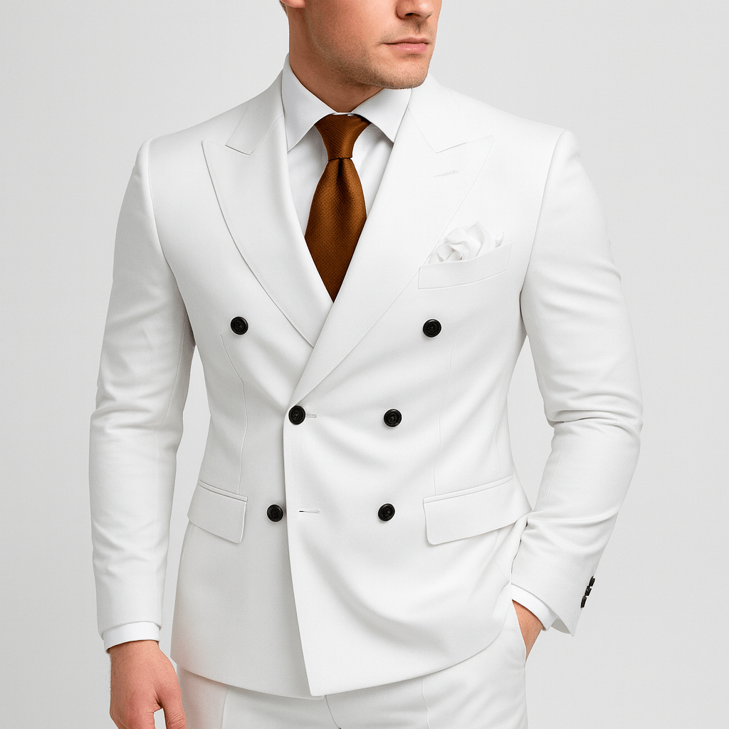 Nordori | Slim fit dobbeltradet jakkesæt