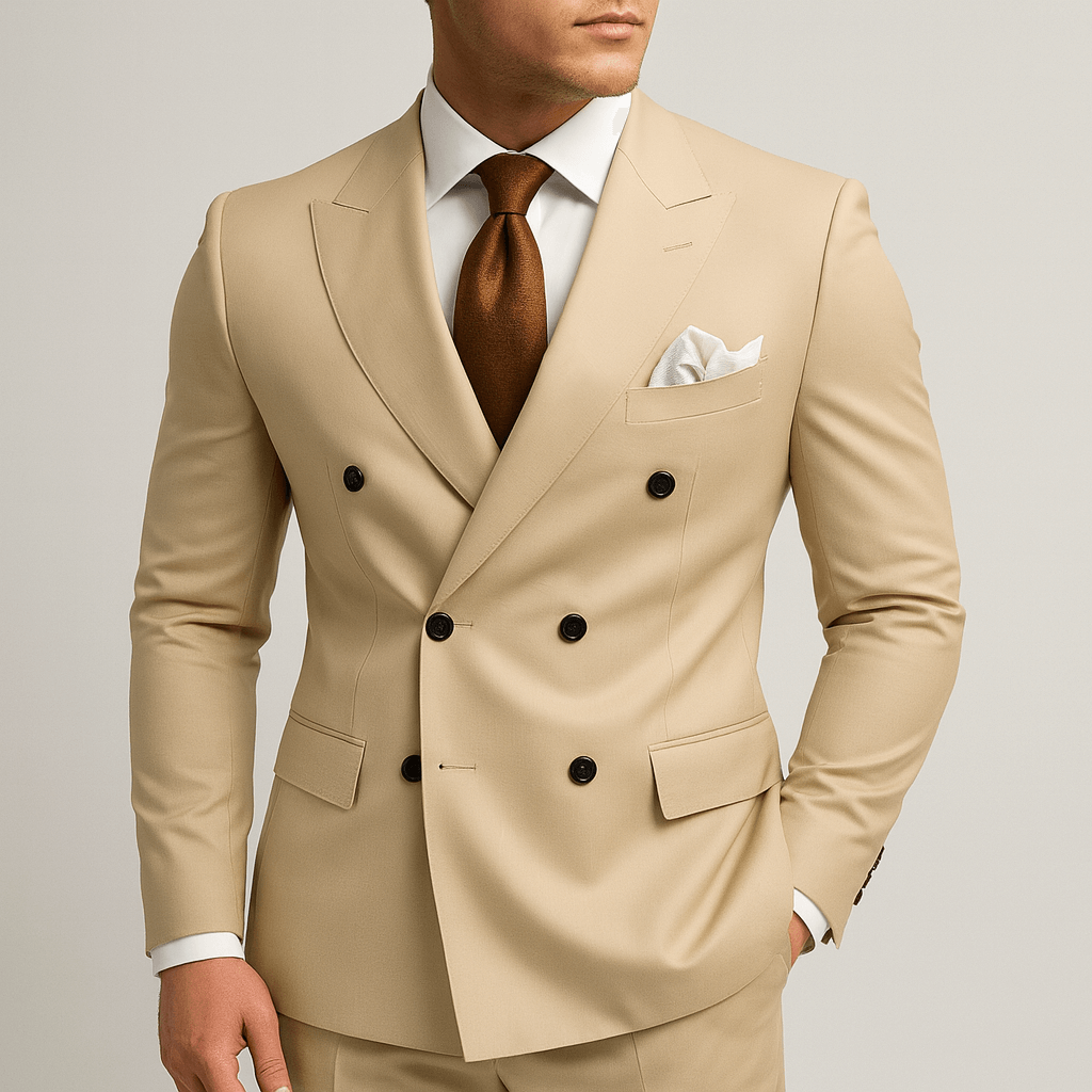 Nordori | Slim fit dobbeltradet jakkesæt