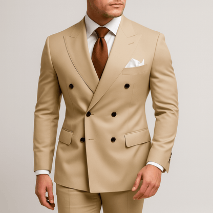 Nordori | Slim fit dobbeltradet jakkesæt