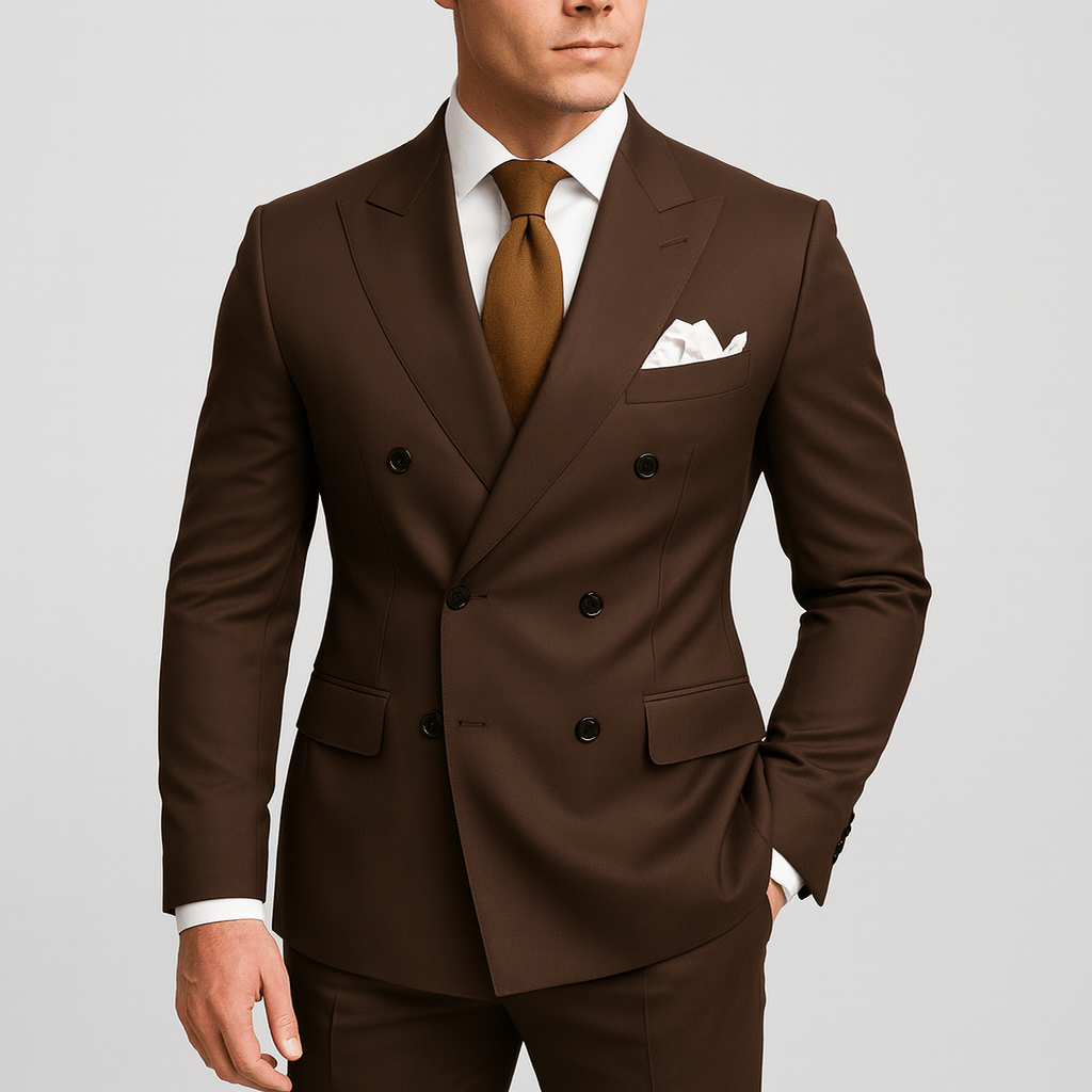 Nordori | Slim fit dobbeltradet jakkesæt