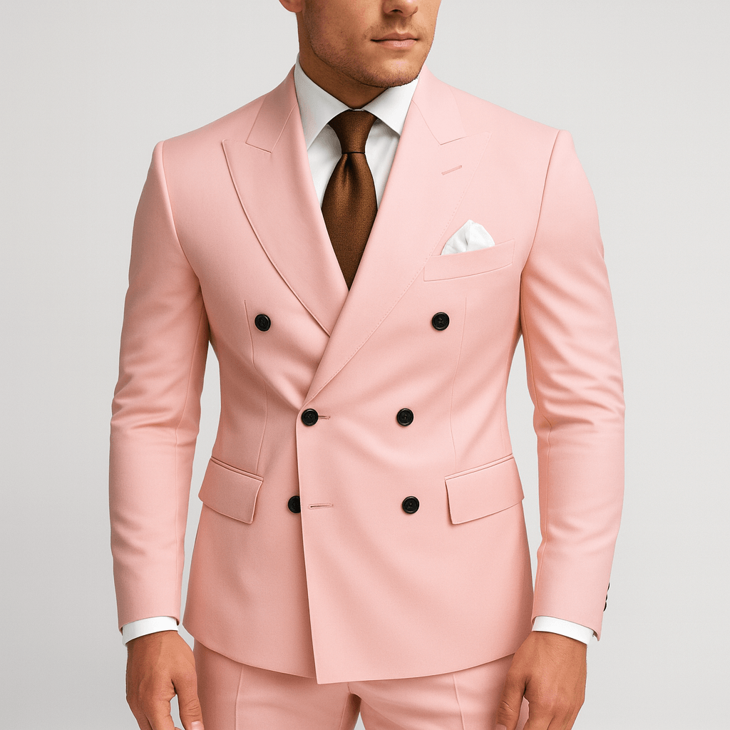 Nordori | Slim fit dobbeltradet jakkesæt