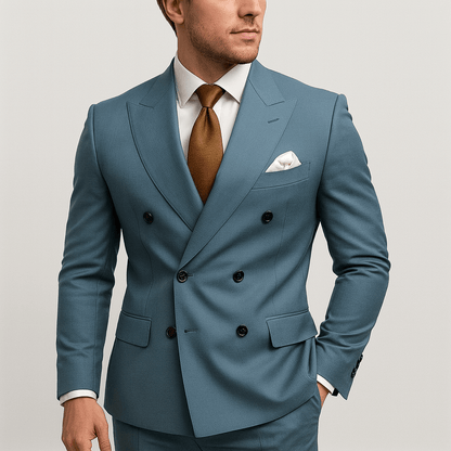 Nordori | Slim fit dobbeltradet jakkesæt