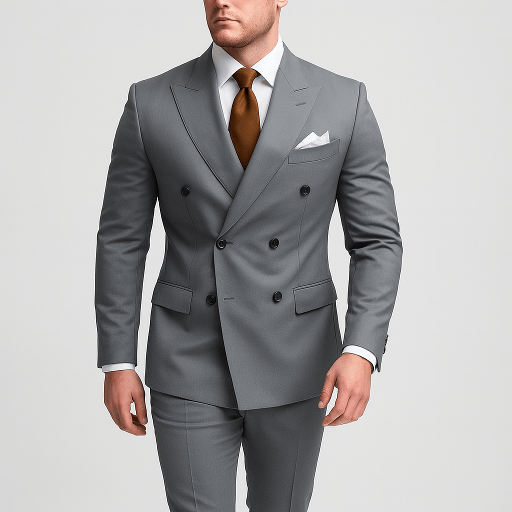 Nordori | Slim fit dobbeltradet jakkesæt