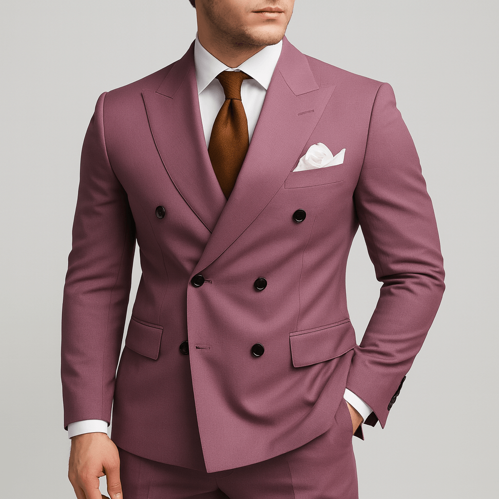 Nordori | Slim fit dobbeltradet jakkesæt