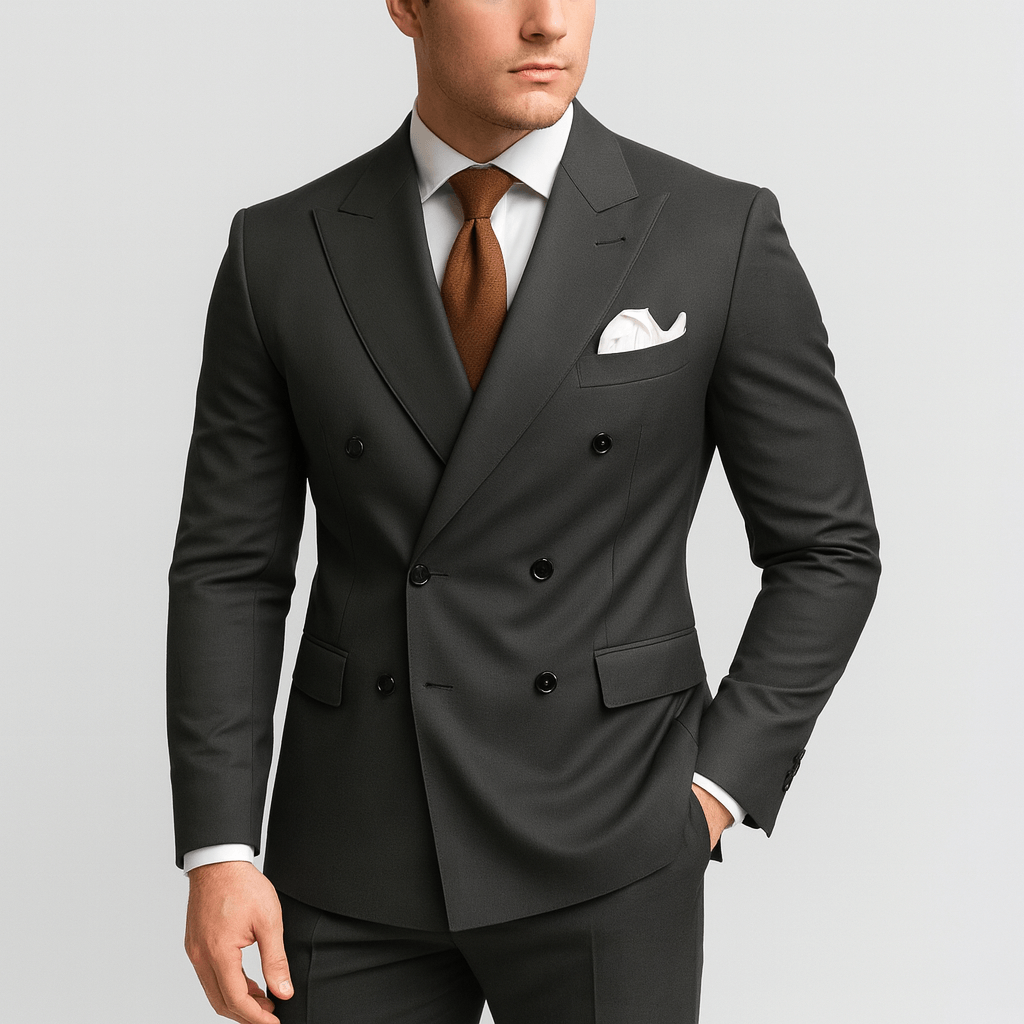 Nordori | Slim fit dobbeltradet jakkesæt