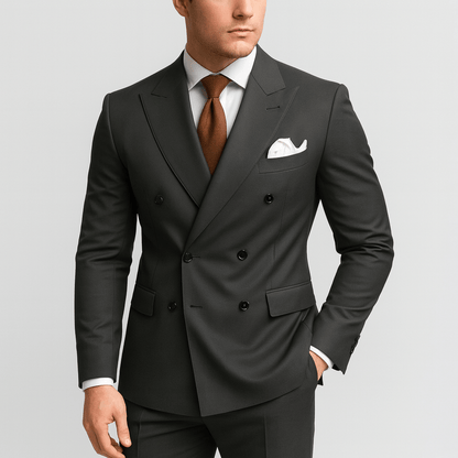 Nordori | Slim fit dobbeltradet jakkesæt