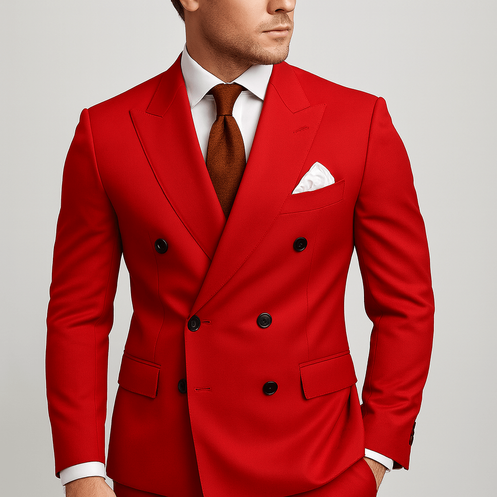 Nordori | Slim fit dobbeltradet jakkesæt