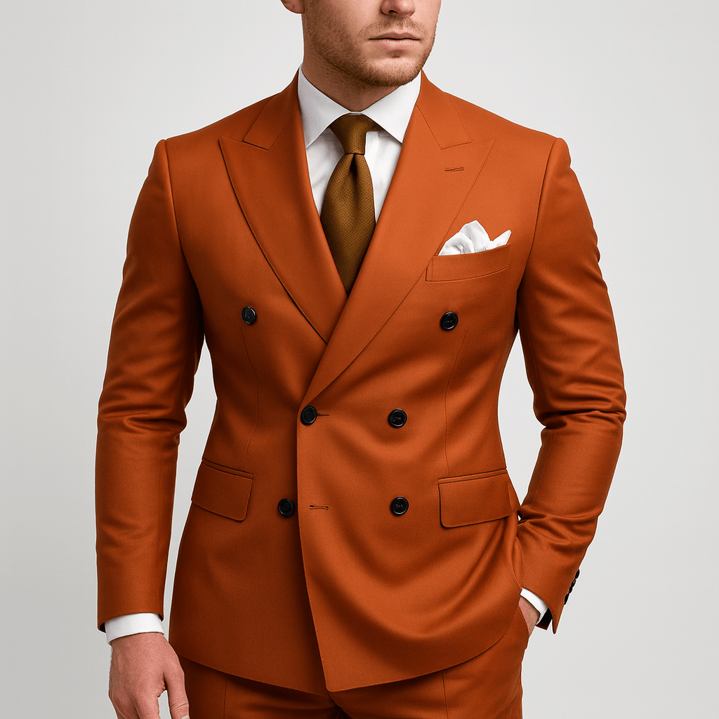 Nordori | Slim fit dobbeltradet jakkesæt