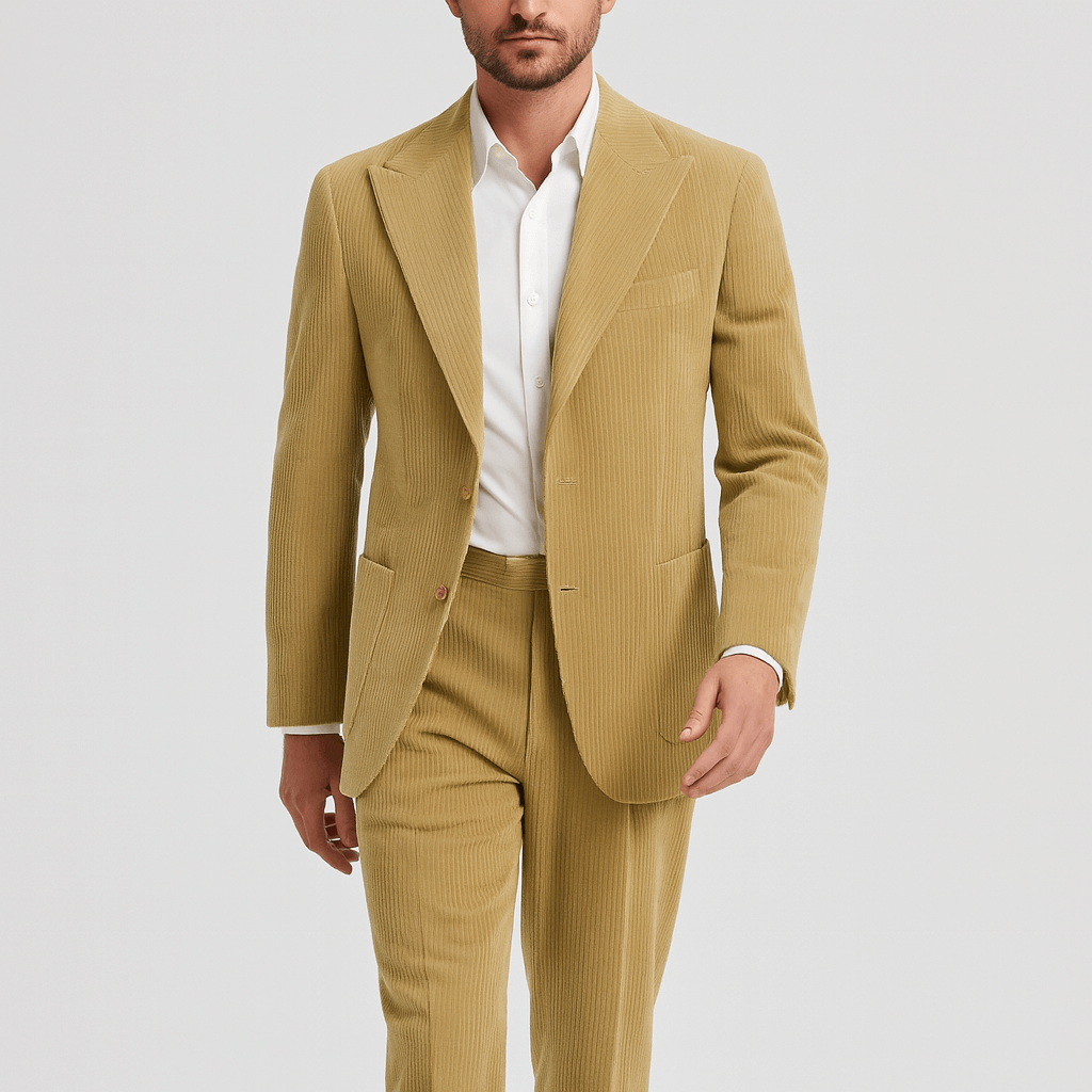 Nordori | Fløjlssæt med 2 dele og spids revers