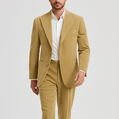 Nordori | Fløjlssæt med 2 dele og spids revers