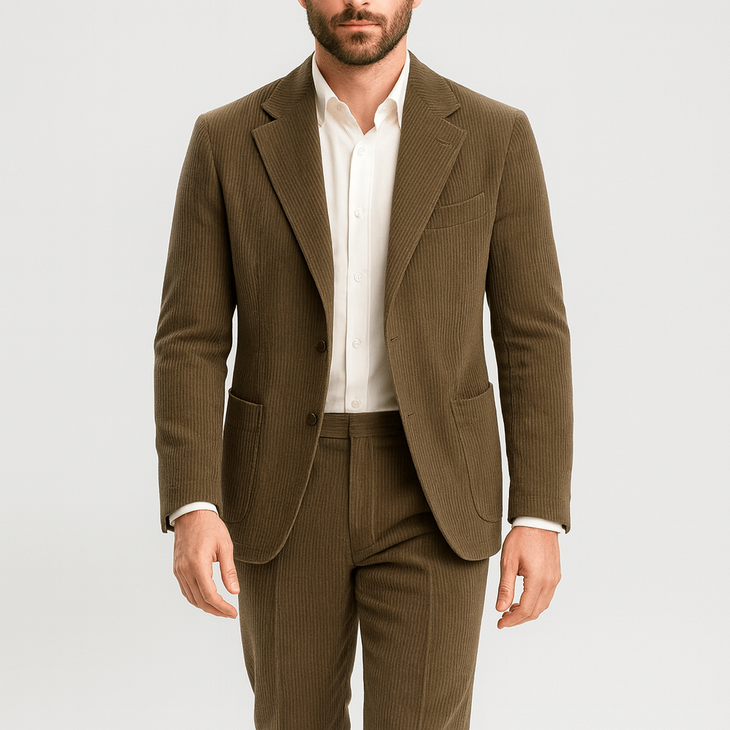 Nordori | Fløjlssæt med 2 dele og spids revers