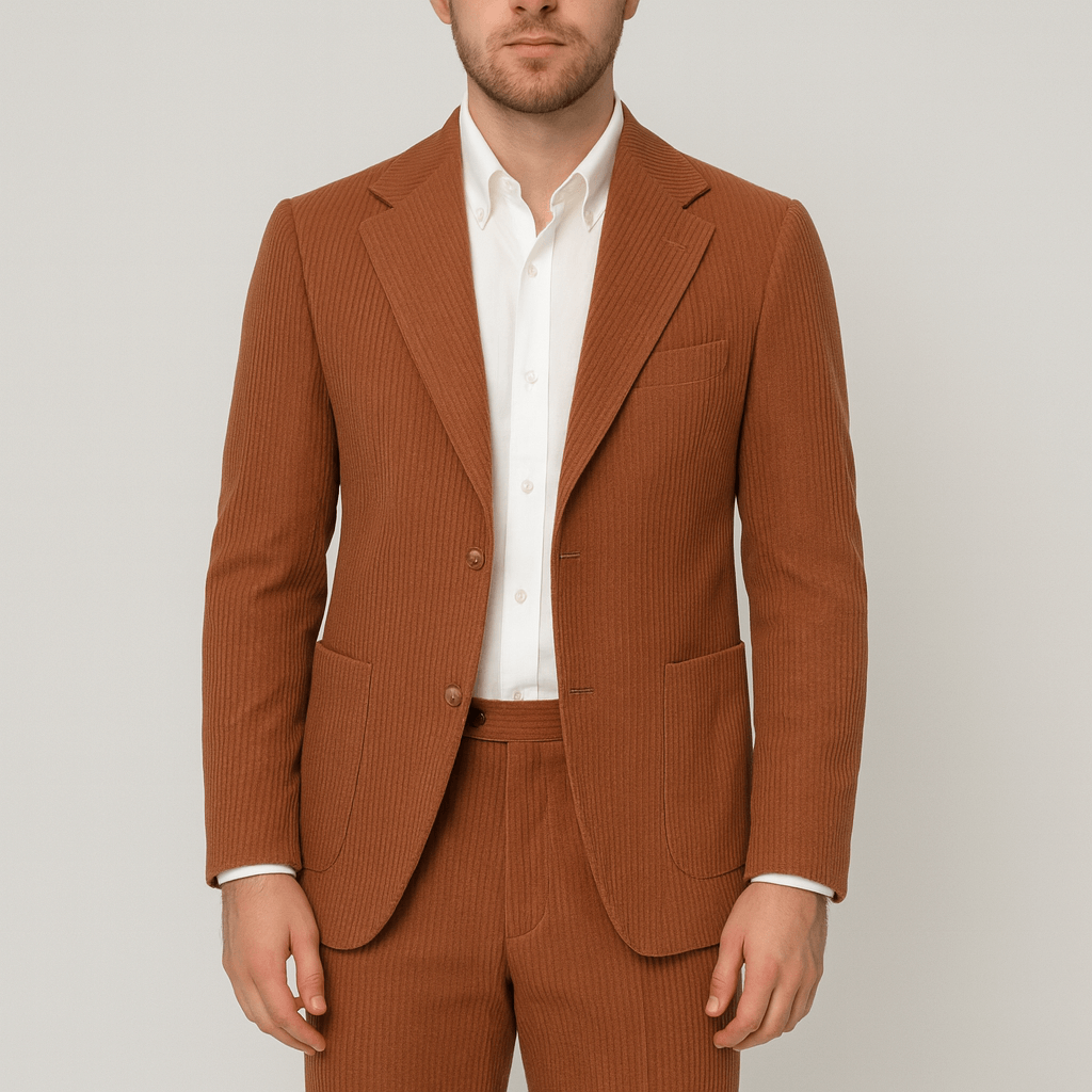 Nordori | Fløjlssæt med 2 dele og spids revers