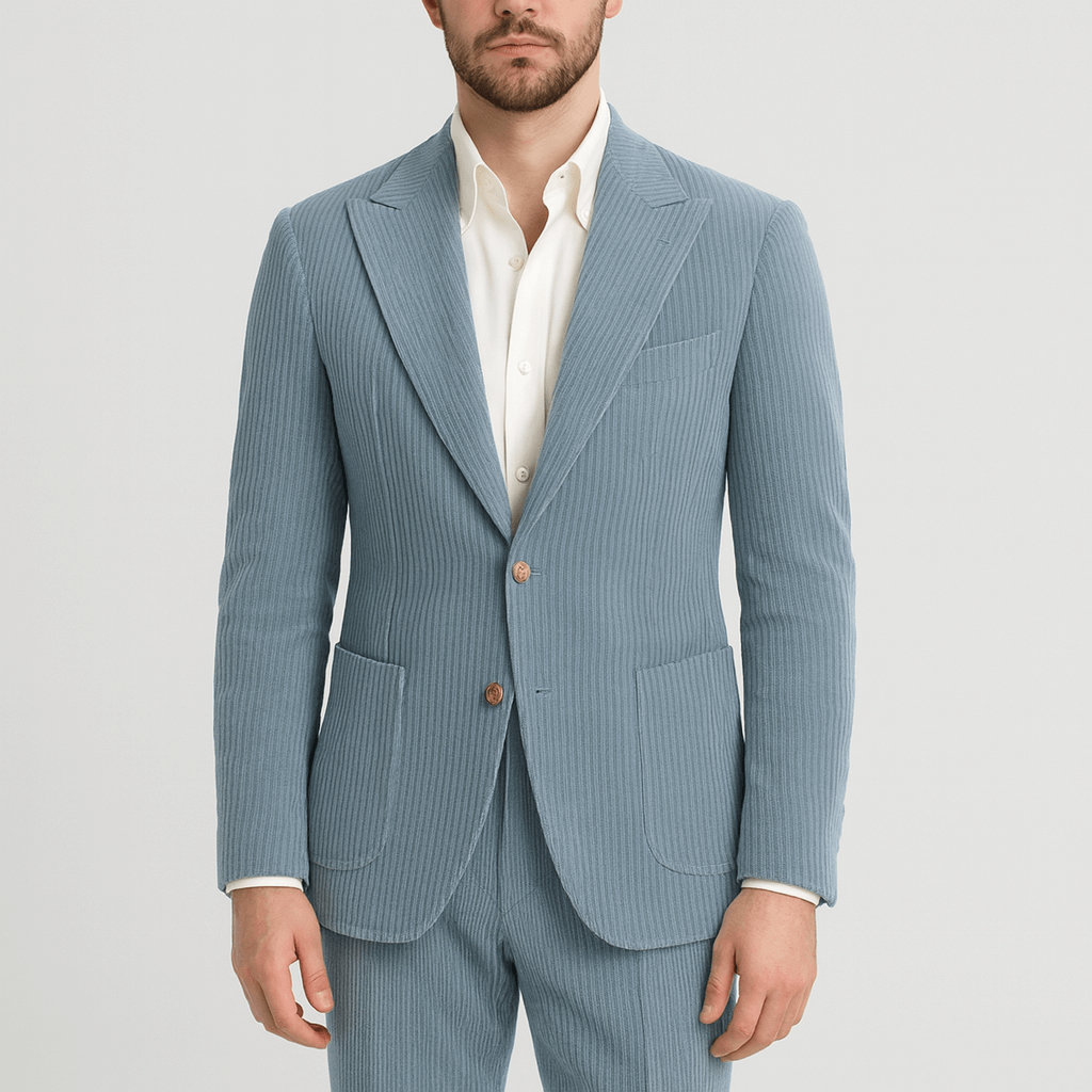 Nordori | Fløjlssæt med 2 dele og spids revers