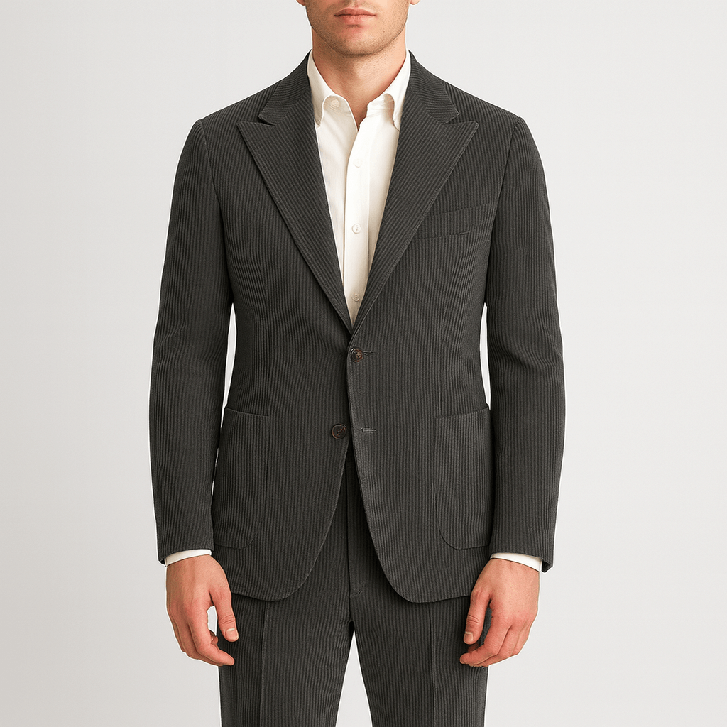 Nordori | Fløjlssæt med 2 dele og spids revers