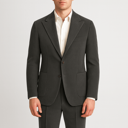 Nordori | Fløjlssæt med 2 dele og spids revers