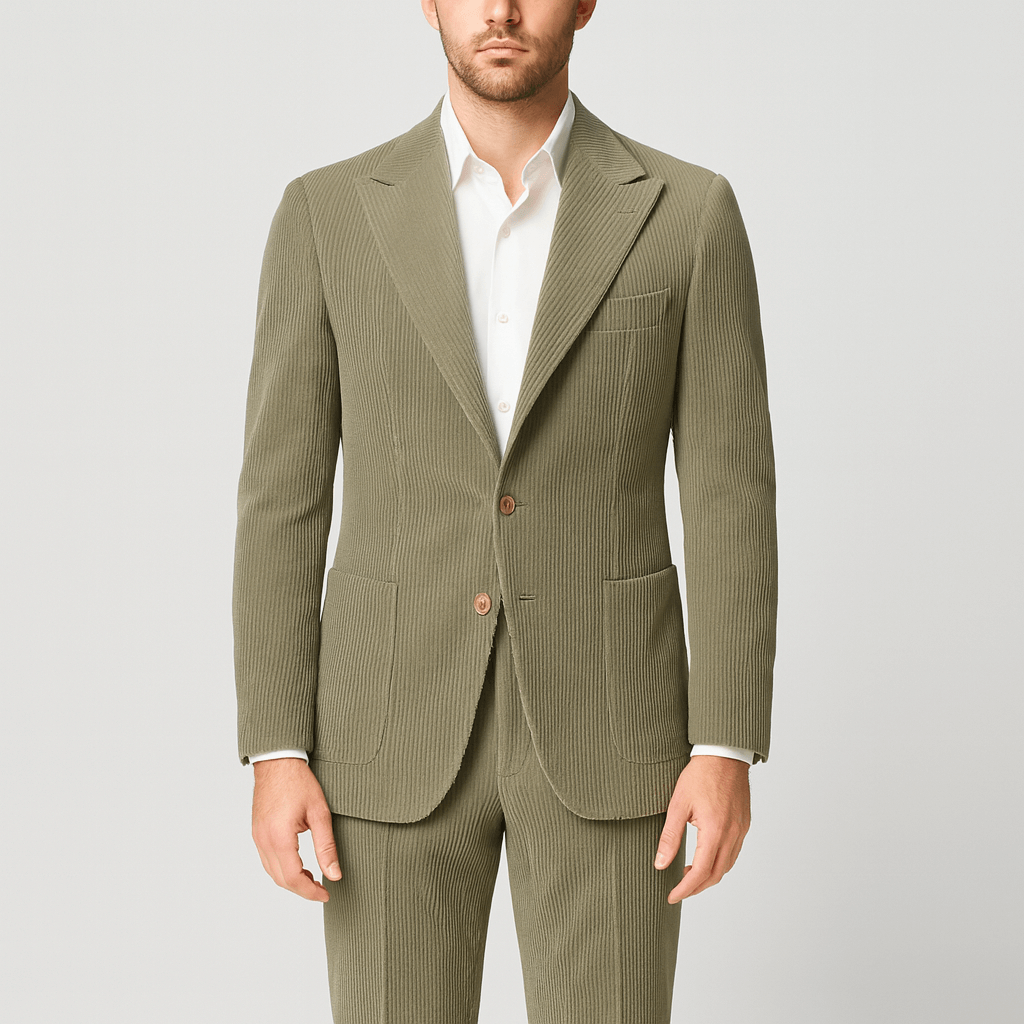 Nordori | Fløjlssæt med 2 dele og spids revers