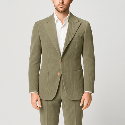 Nordori | Fløjlssæt med 2 dele og spids revers