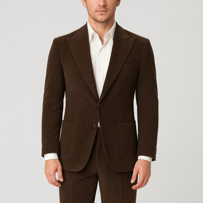 Nordori | Fløjlssæt med 2 dele og spids revers