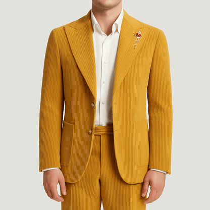 Nordori | Fløjlssæt med 2 dele og spids revers