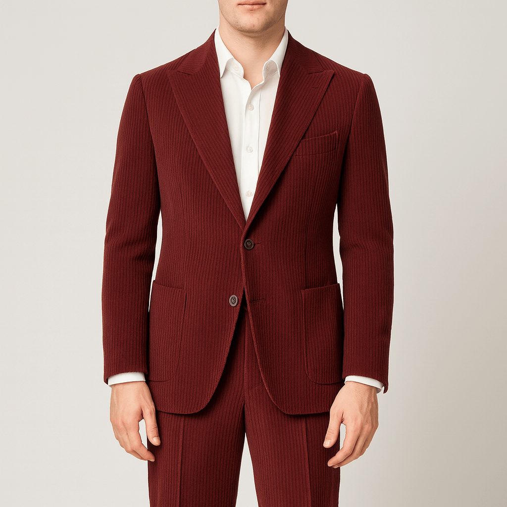 Nordori | Fløjlssæt med 2 dele og spids revers