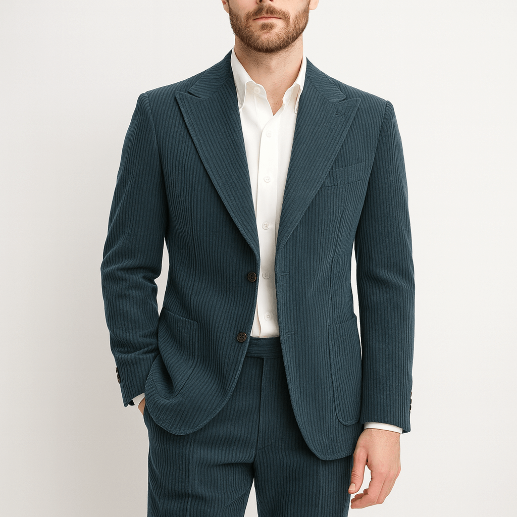 Nordori | Fløjlssæt med 2 dele og spids revers